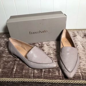 Franco Sarto Starland Loafers Flats Shoes Steel 7